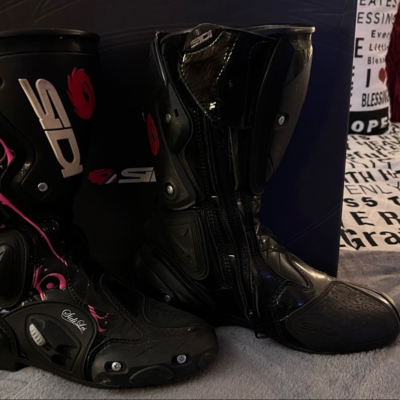 SIDI ladies motorcycle boots SZ 6.5 - Picture 3 of 11